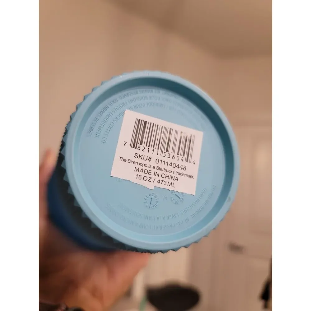Starbucks Blue Ombre Jeweled Grande Tumbler